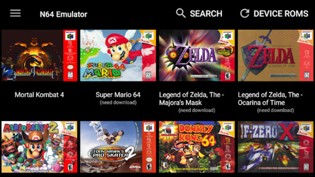 games for n64